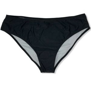 SelfieGo Black‎ Bikini Bottom New Without Tags L
